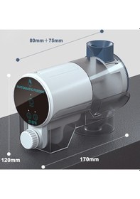 Resim Aubyhe Zy-521a Gri Otomatik Balık Yemleyici, Akıllı Zamanlayıcı İle Granül Yem Dağıtımı, Manuel Ve Otomatik Mod, 220ml Kapasite Aa Pil Gereklidir 