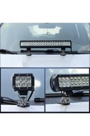 Resim crt Kaput Üstü Off-Road Led Montaj Ayağı (2 Adet) 