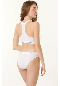 Resim Parlingerie Sporcu Büstiyer Takım Beyaz 