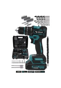 Resim Assur ASR013 Şarjlı Matkap Akülü Vidalama Mavi 