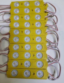 Resim 10 Adet 1.5 Watt Amber Modül Led 2835 Mercekli 