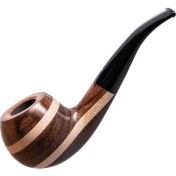 Resim Vauen Wood 842 9mm. Filtreli Akrilik Saplı Pipo 