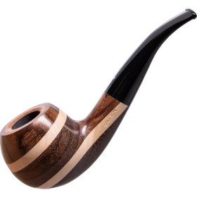 Resim Vauen Wood 842 9mm. Filtreli Akrilik Saplı Pipo 