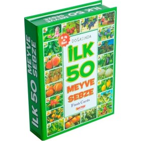 Resim Bebeğimin İlk 50 Meyve Eğitim Seti - Bebek Gelişim Oyuncağı 
