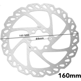 Resim Hsgl Bisiklet Disk Fren Rotor 160 mm 6 Vidalı 
