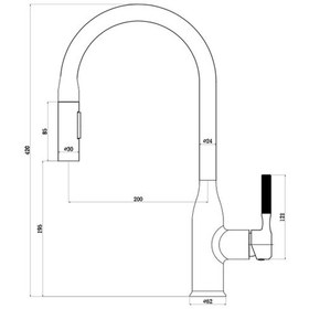 Resim Newarc Step Spiralli Eviye Bataryası Siyah900591B 