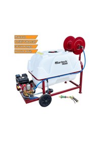 Resim Bartech PM400 30'luk Pompa Hortumsuz Tetikli Tabanca İlaçlama Tankı 400 L 