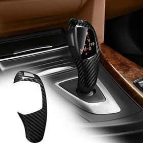 Resim ticify Karbon Fiber Dişli Değiştirme Kolu Kapak, Sol/Sağ El Sürücü Kolu Dekoratif Koruyucu, for bmw F20 F21 F22 F23 F30 F32 F33 F34 F35 F36 F06 F12 F13 F25 F26 F15 F16 GT3 I. 8 İç Aksesuarlar (2010-2020) için uyumlu - Yeni Yıl, Sevgililer Günü, Paskalya, Babalar Günü, Şükran Günü, Noel Hediyeleri için mükemmel 
