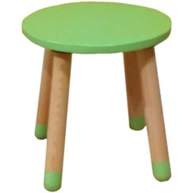 Resim Wood&Joy Yeşil Tabure 