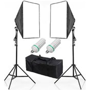 Resim Deyatech 50 x 70 CM Video Işığı Softbox Seti + 1.8 M Işık Ayağı 