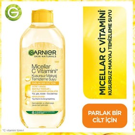 Resim Garnier Micellar C Vitamini Kusursuz Makyaj Temizleme Suyu 400 ml - Gratis 