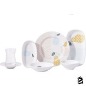 Resim Korkmaz Doğa Collection 26 Parça Kahvaltı Takımı 