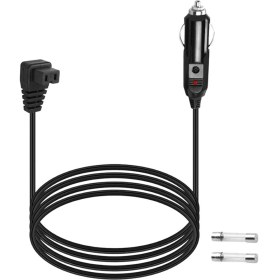 Resim Luuminaly 12V Araba Buzdolabı Güç Kablosu 2m Anahtarsız Adaptörlü (Yurt Dışından) 