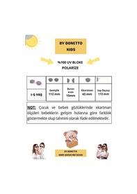 Resim Yeni-unisex 1-5 Yaş Polarize Pembe Çocuk Güneş Gözlüğü Pembe 
