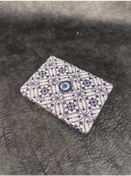 Resim Cep Ayna Kötü Göz Nazar Makyaj Çanta Seyahat Taşınabilir Ayna Kozmetik 