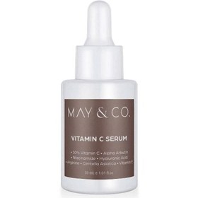 Resim May&Co Aydınlatıcı Leke Karşıtı C Vitamini Serum 30ml 