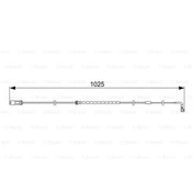 Resim BOSCH 1987473026 Fren Balata Fişi Arka İkaz Kablosu Bmw X5 07- X6 08- 