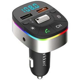 Resim Earldom M74 Bluetooth Usb3.0 Dijital Fm Transmitter - Siyah 