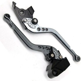 Resim CF Moto 450 SR Ayarlanabilir Spor Manet Takımı Füme 