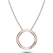 Resim Karat Pırlanta Stil Kolye 