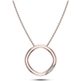 Resim Karat Pırlanta Stil Kolye 