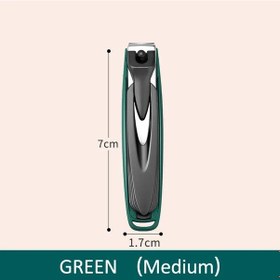 Resim 2025 Renkli Tırnak Makası Anti-sıçrama Tırnak Kesici Ayrılabilir Tasarım Tırnak Makası Paslanmaz Çelik Manikür Tırnak Aracı Black 