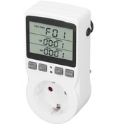 Resim Tenfowee Dijital Lcd Ekranlı Abs Sıcaklık Kontrolü Prizi - Zamanlama Ve Alarm Fonksiyonlu, Isıtma/soğutma Uyumlu, Doğru Kontrol 
