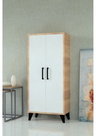 Resim Çok Amaçlı Kiler Dolabı Hazar-beyaz 