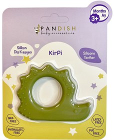 Resim Pandısh Kirpi Silikon Diş Kaşıyıcı - Yeşil - Yeşil / Standart 