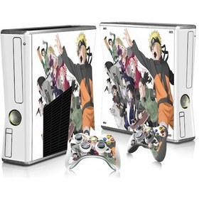 Resim Aircraft Jzcat Xbox360 Slim Konsol Tam Gövde Çıkartması Ve Joystick Çıkartması-15 