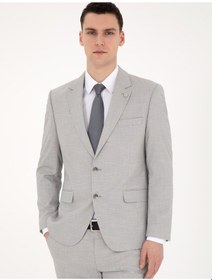 Resim Pierre Cardin Erkek Gri Takım Elbise 50285902-vr024 Gri 