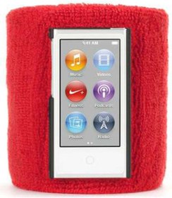 Resim Griffin İpod Nano 7 İle Uyumlu Sportcuff Bilek Bandı Kılıf Kırmızı Re36646 Klasik 