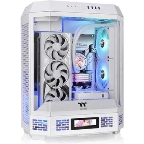 Resim Thermaltake The Tower 600 Tg Gamıng Mıd-Tower Pc Kasası Beyaz 