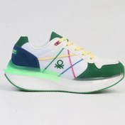 Resim Benetton Bni-10044 Ss Kadın Spor Ayakkabı BNI-10044-R145182 Beyaz - Yeşil 