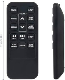 Resim AULCMEET Yedek uzaktan kumanda ZVOX Soundbar TV hoparlörü AV150 AV157 AV201 AV203 AV257 AV357 SB380 SB500 SB700 ev ses sistemi ile uyumlu 