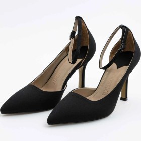 Resim Ruxene Vita Kapalı Sivri Burun 9cm Ince Topuk Bantlı Stiletto - Topuklu Ayakkabı 