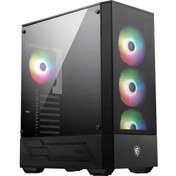 Resim MSI MAG FORGE 112R Tempered Glass ARGB USB 3.2 ATX Mid Tower Kasa 