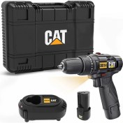 Resim DX14.2 12VOLT/2.0AH Li-Ion Çift Akülü Profesyonel Şarjlı Matkap 