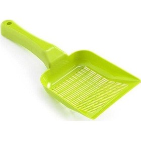 Resim Pikas Aralıklı Plastik Kedi Kumu Küreği 28 CM 