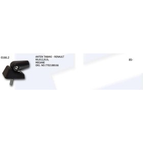 Resim ÜNÜVAR Anten Tabanı Renault R9/12/19 Megane 