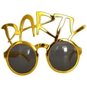 Resim Parti Gözlük Gold Party 