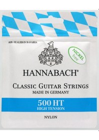 Resim Hannabach 500ht Klasik Gitar Teli High Tension Yüksek Gerilim Parlak Ve Güçlü Ses 