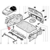 Resim Renault Sağ Bagaj Iç Kaplama Clio 2 