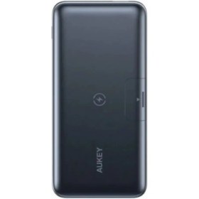 Resim Aukey UsbA&amp;Type-C Çıkışlı Wireless Kablosuz Süper Şarj 10000mAh Powerbank Siyah PB-WL02 