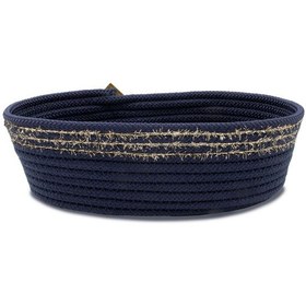 Resim Hasır Ekmek Sepeti, Takı Sepeti, Anahtarlık 20x26x8cm 