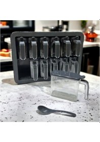 Resim 12'li Standlı Kaşıklı Baharatlık Seti Diğer 