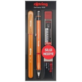 Resim Rotring Visuclick+jel Okul Seti-0.5 MM Turuncu 