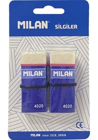Resim Milan Soft Synthetıc 4020 Silgi Blister - 2li 