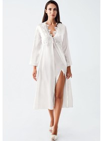 Resim İmaj 4000 Ekru Renk Saten 6lı Çeyizlik Set Ekru 