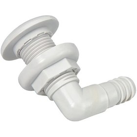 Resim Plastik Sintine Çıkışı. Dirsekli. Tekne Ve Karavan Su Çıkışı. 1" 